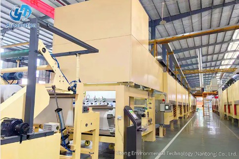 Come garantire l'efficiente risparmio energetico e il funzionamento automatico della linea di impregnazione nel processo di produzione?
