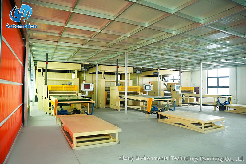 Piattaforma di sollevamento e impilamento